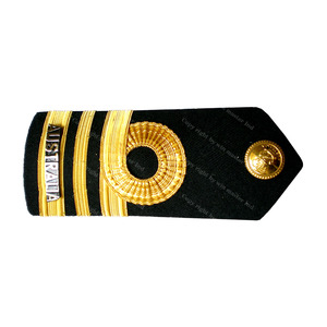 Uniforme nupcial, anillo de oro, epaulette, insignia nupcial, tableros de hombro, charreteras - Product Image 3