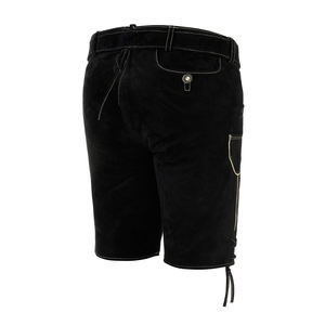 กางเกงขาสั้นบาวาเรียปักลายแบบกำหนดเองกางเกงขาสั้นเยาวชนหนังเรียบพิมพ์ลายดิจิตอล - Product Image 2