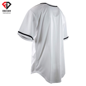 Camiseta de béisbol de equipo juvenil de Softball para hombre, nueva prenda personalizada por sublimación con nombre de equipo y número impreso, bordado, novedad - Product Image 4