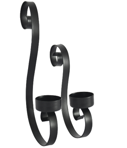 Ensemble de 2 bougeoirs en métal de haute qualité, meilleure vente, utilisation de mariage, bougeoir, décoration de la maison - Product Image 1