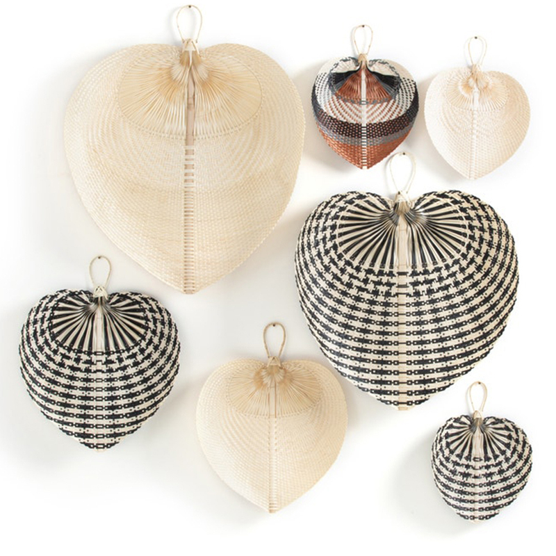 Best Decor Wall Woven Bamboo Hand