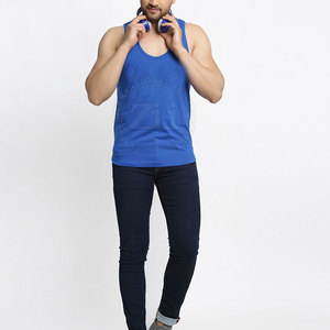 เสื้อกล้ามผู้ชายคุณภาพพรีเมียม ระบายอากาศได้ดี ผลิตจากผ้าถักที่เป็นมิตรกับสิ่งแวดล้อม แห้งเร็ว น้ำหนักเบา ผลิตจากผ้าฝ้าย/โพลีเอสเตอร์ ไซส์ XL ผลิตในปากีสถาน - Product Image 4