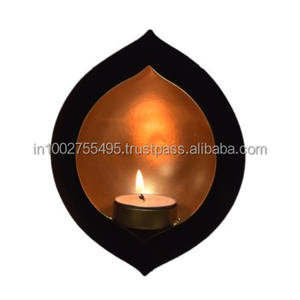 Handmade Modern Black Iron Votive <b>Tea</b> Light Candle Holders Gold Foil Lining Multi-Use Home <b>Decoration</b> Christmas Barbecue <b>Party</b> - Product Image 2