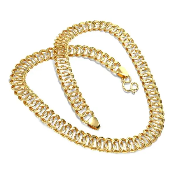 Hot Wholesale Jewelry Hot sell Stock High quality LOGO Customize necklaces gold 18k 22K chain