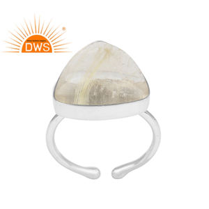 แหวนพลอยทับทิมแท้สีทองแท้925เงินแท้ปรับขนาดได้คอลเลกชันคลาสสิก - Product Image 1