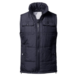 Veste matelassée matelassée sans manches pour homme, veste d'hiver chaude et rembourrée, vestes et gilets pour le travail décontracté, les voyages et l'extérieur - Product Image 1