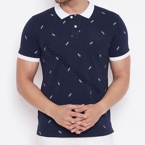 Camiseta de algodón de manga corta para hombre, POLO personalizado transpirable OEM/ODM, venta al por mayor - Product Image 5
