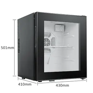 Office & Hotel minibar minibar 40L semi-conductor cheap minibar office silent mini fridge single door refrigerator