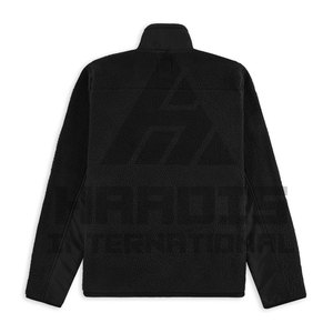 <b>Men</b> <b>Sherpa</b> <b>Jacket</b> for Winter Leather Sleeves Wholesale Casual High Street Fashion <b>Sherpa</b> Fleece Zipper Bomber <b>Jacket</b> - Product Image 3