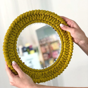 Beautifully Handmade Macrame <b>Mirror</b> - Product Image 1