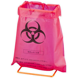 Bolsa de gran capacidad para residuos de riesgo biológico, bolsas de plástico para riesgo biológico, bolsa roja y de riesgo biológico - Product Image 4