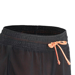 กางเกงขาสั้นวิ่งออกกำลังกายสำหรับผู้ชายแบบมีซิปสองชั้นแห้งเร็วสำหรับใส่ไปยิม - Product Image 3