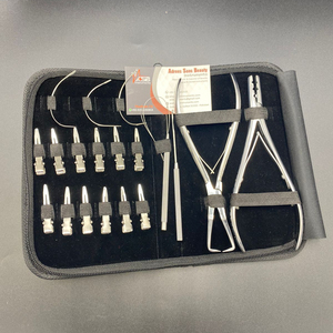 Kit de herramientas de extensión de cabello Micro Link profesional Juego de venta al por mayor de acero inoxidable - Product Image 1