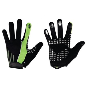 ถุงมือหนังแบบเต็มนิ้วสำหรับปั่นจักรยาน ระบายอากาศได้ดี - Product Image 1