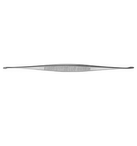 Curete ortopédico de hueso de Barth, 18cm, 7 pulgadas, doble punta - Product Image 2