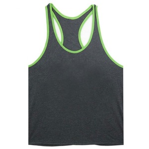 Wholesale Reversible Mesh Tank Top Blank Stringer Vest Two Tone Gym Singlet For Mens - Product Image 4