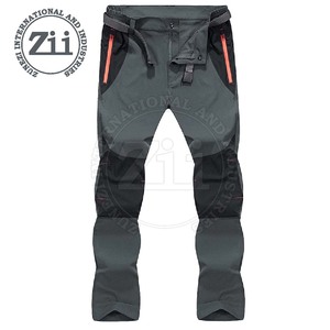 Pantalon cargo décontracté pour homme 100 % coton, grande taille, coupe droite, taille mi-haute, léger, coupe-vent, avec braguette boutonnée - Idéal pour les sports de plein air - Product Image 6