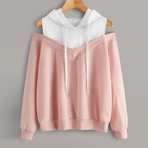 Mayorista y proveedor de suéteres 2 en 1 con hombros descubiertos - Product Image 1