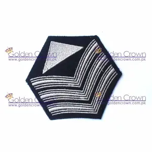 Shoulder Collar Scout Security Badge Personalized Custom Embroidery Patch