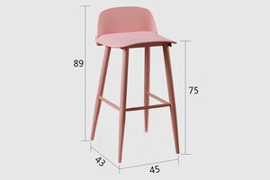 Sillas de madera personalizadas con aspecto moderno, diseño respetuoso con el medio ambiente, decoración bonita - Product Image 3