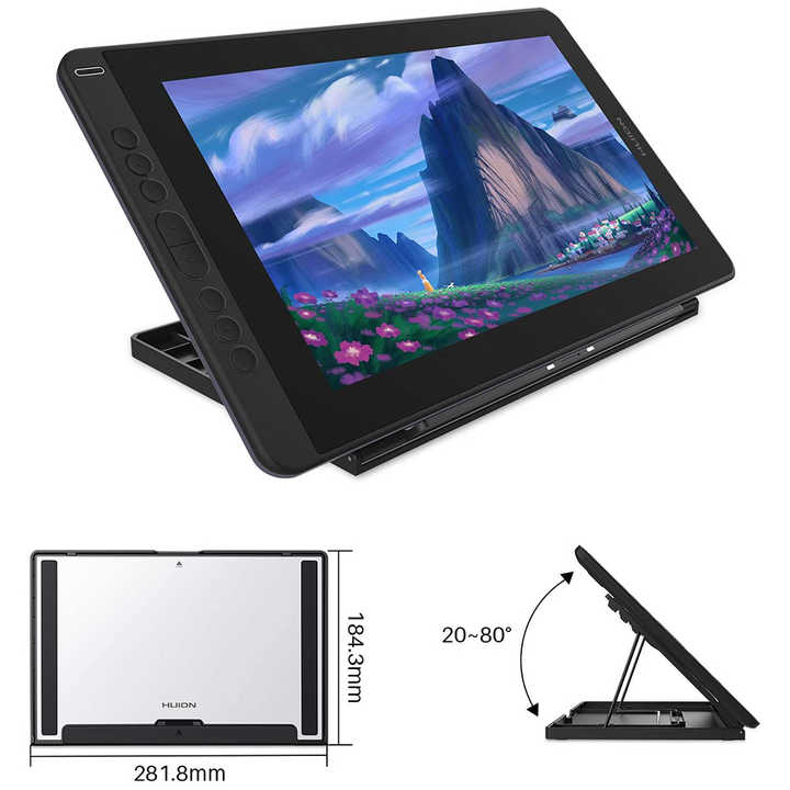 Huion GS1331最新のペンディスプレイKamvas 13フル積層アンチグレア 