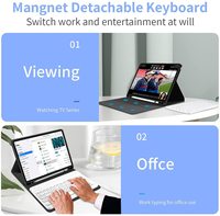 Keysion — étui universel Ultra-fin pour iPad pro, 11 pouces, housse de clavier sans fil, résistante aux chocs, avec fente pour crayon