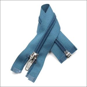 Wholesale OZL Brand GMA Model Open-End Auto-Lock Nylon Zipper in Sky Blue for Bags Shoes Garments Pillows and Sewing Projects - Product Image 1
