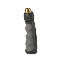 Pistolet d'arrosage de jardin ergonomique multifonctionnel rotatif réglable de type banane avec buse à jet doux et poignée ergonomique