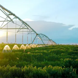 Sistema de riego por aspersión portatil de tierras agrcolas con lateral movil (IR100 ~ 500 m)