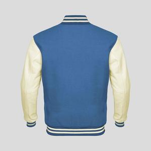 แจ็กเก็ตเบสบอลทีมตัวแทนของผู้ชายสำหรับฤดูหนาวขนาดใหญ่ปรับแต่งโลโก้ได้ตามต้องการ - Product Image 2