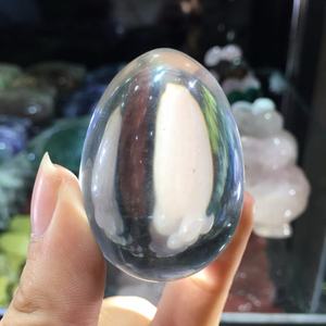 Glas Yoni Ei Kristall Heilung Ei Glas Vergnügen Anal Plug Festziehen Vagina Ball Adult Sexspielzeug Frauen Kegel Übung - Product Image 4