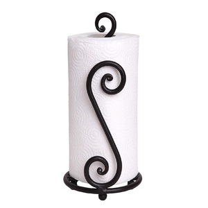 Soporte de pañuelos rústico de hierro de diseño de tamaño personalizado hecho a mano soporte de servilleta clásico elegante al por mayor soporte de pañuelos de lujo - Product Image 4