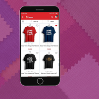 Application Mobile de haute qualité pour l'industrie du textile, possibilité de vente sur internet, service sur web