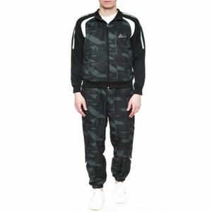 Survêtements de qualité supérieure pour hommes, en molleton épais, avec fermeture éclair et col montant, en coton et polyester, pour l'hiver - Product Image 4
