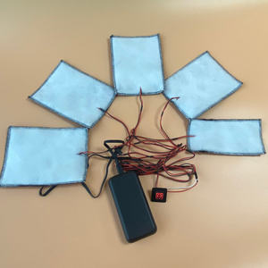 OEM ODM Washable Fast Heating <b>Electric</b> Carbon Fiber Heating <b>Pad</b> with Type-C Connect for Heated Apparel - Product Image 5