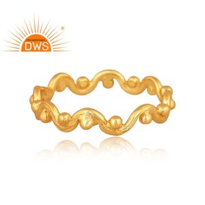 Anillo de diseño hecho a mano para mujer, joyería de moda, fabricante - Product Image 3