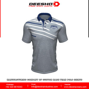 Nueva camiseta Polo de moda para hombre, diseño de sublimación completo personalizado, camiseta de Terry, manga corta antiarrugas, Impresión de sublimación completa caliente - Product Image 6