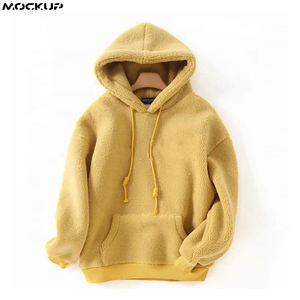 Fleece <b>Sherpa</b> Fur Lined <b>Hoodie</b> Embroidery Warm <b>Hoodie</b> Sweatshirt <b>Men's</b> Winter Heavy - Product Image 4