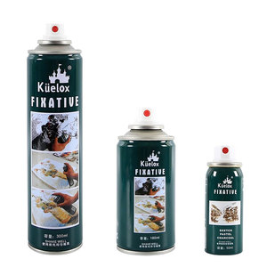 Kuelox 180/300ml Spray fixateur pour artistes, pour <span class=keywords><strong>pastel</strong></span>, aquarelle, crayons de couleur, peinture - Product Image 1