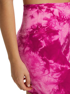 Servicio OEM mujeres de calidad superior precio barato al por mayor Tie Dye pantalones cortos transpirables gimnasio entrenamiento pantalones cortos para correr para las mujeres - Product Image 5