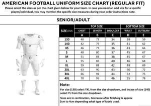 Ensemble de maillot et pantalon de football américain personnalisé par sublimation, haute qualité et économique, modèle 2026 - Product Image 5