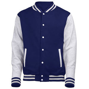 Chaqueta con logotipo personalizado de algodón de lana Varsity Letterman, chaqueta de béisbol reversible de tela de lana de alta calidad, chaqueta de invierno Varsity - Product Image 4