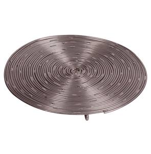 Aluminium Large Round Grey <b>Trivet</b> Heat Resistant for Pan & Hotpot Protecting <b>Trivet</b> for Dining Table Heat Damage - Product Image 1