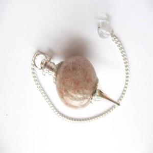 Nouvelle arrivée cristal naturel soleil pierre boule pendule meilleure qualité agate et améthyste pierres précieuses pendule pour la radiesthésie et la guérison - Product Image 2