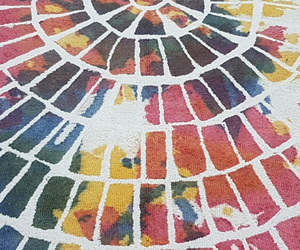 Alfombra de piso bordada de telar manual con estampado de sala de estar de lujo y alfombras de hotel a la venta al mejor precio, alta calidad - Product Image 3