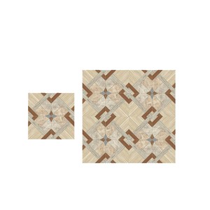 Carreaux de sol en céramique à surface brillante et mate au design moderne 40x40cm - Product Image 4