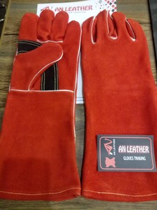 Gants de soudage en cuir XL avec revêtement en latex anti-impact et anti-coupure Protection de travail résistante aux produits chimiques à usage général - Product Image 5