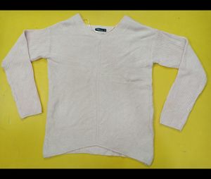 เสื้อไหมพรมแขนยาวคอวีทรงหลวมสไตล์ลำลองสำหรับผู้หญิง ยี่ห้อขายดีประจำฤดูใบไม้ผลิและฤดูใบไม้ร่วง - Product Image 2