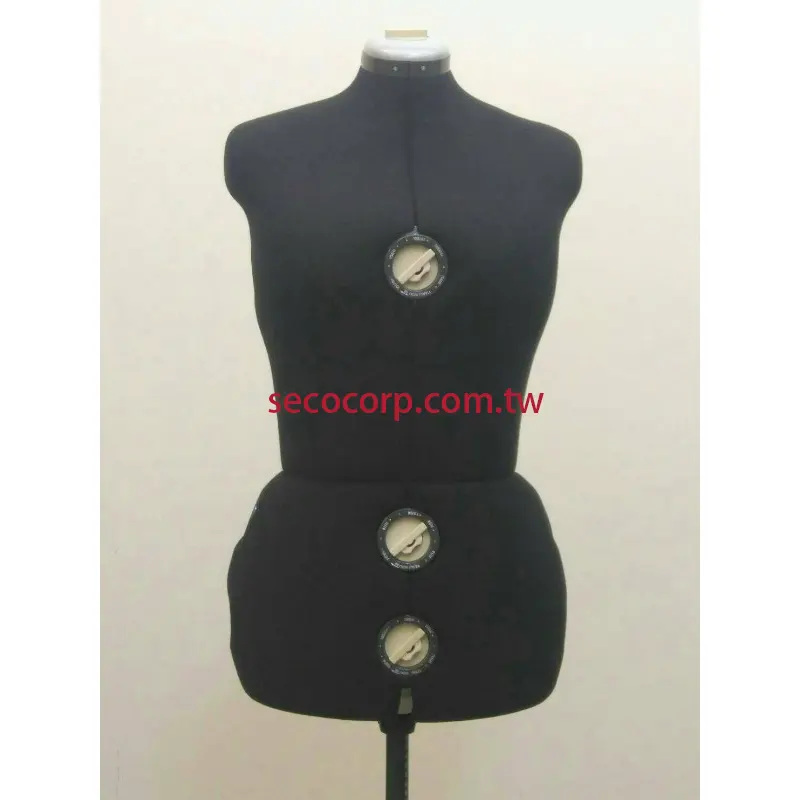 MOD151(B) 台湾製女性用ドレスメーカー調節可能なテーラードレスフォームDUMMY MANNEQUIN