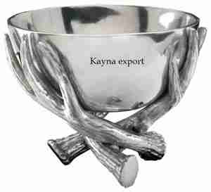 Aluminum <b>Gold</b> Plated Color Enamel Modern Luxury Fruits Serving <b>Bowls</b> Sale Wedding Party <b>Decorative</b> Fancy <b>Gold</b> Finished <b>Bowls</b> - Product Image 3